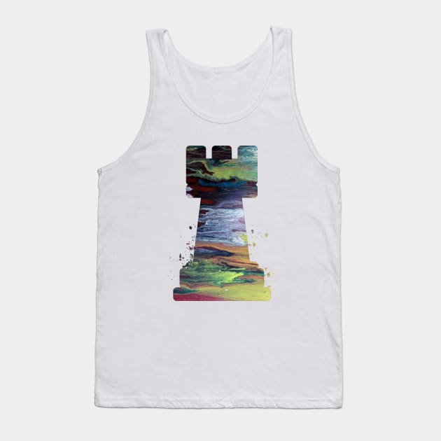 Chess Rook Tank Top by TheJollyMarten